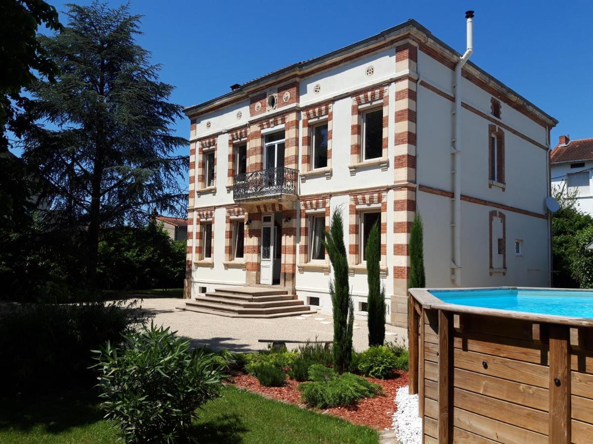 2 chambres indépendantes dans Maison de maitre Carmaux Esterno foto